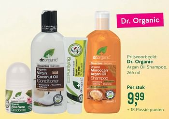 Promoties Dr. organic argan oil shampoo - Dr. Organic - Geldig van 07/10/2019 tot 03/11/2019 bij Holland & Barret