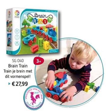 Promoties Brain train - Smart Games - Geldig van 06/10/2019 tot 31/12/2019 bij De Speelvogel