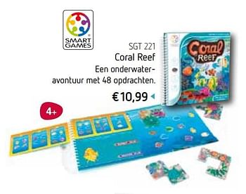 Promoties Coral reef - Smart Games - Geldig van 06/10/2019 tot 31/12/2019 bij De Speelvogel