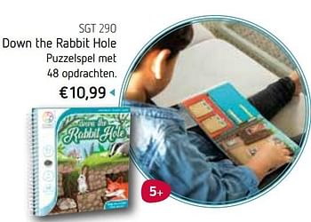 Promotions Down the rabbit hole - Smart Games - Valide de 06/10/2019 à 31/12/2019 chez De Speelvogel