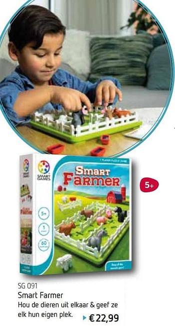 Promoties Smart farmer - Smart Games - Geldig van 06/10/2019 tot 31/12/2019 bij De Speelvogel