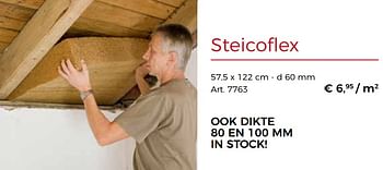 Promoties Steicoflex - Steico - Geldig van 12/10/2019 tot 09/11/2019 bij Woodtex