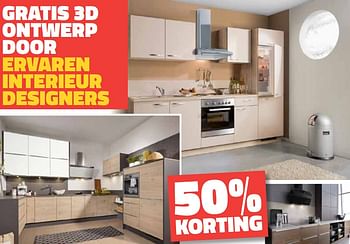 Promoties Gratis 3d ontwerp door ervaren interieur designers 50% korting - Huismerk - Bouwcenter Frans Vlaeminck - Geldig van 14/10/2019 tot 31/10/2019 bij Bouwcenter Frans Vlaeminck
