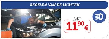 Promoties Regelen van de lichten - Huismerk - Auto 5  - Geldig van 09/10/2019 tot 12/11/2019 bij Auto 5