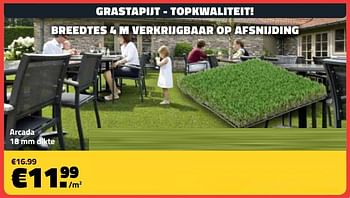 Promoties Grastapijt arcada - Huismerk - Bouwcenter Frans Vlaeminck - Geldig van 14/10/2019 tot 31/10/2019 bij Bouwcenter Frans Vlaeminck