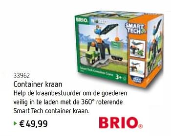 Promoties Container kraan - Brio - Geldig van 06/10/2019 tot 31/12/2019 bij De Speelvogel