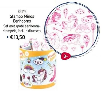 Promotions Stampo minos eenhoorns - Aladine - Valide de 06/10/2019 à 31/12/2019 chez De Speelvogel
