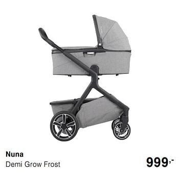 Promotions Nuna demi grow frost - Nuna - Valide de 13/10/2019 à 19/10/2019 chez Baby & Tiener Megastore