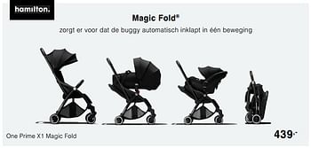 Promoties One prime x1 magic fold - Huismerk - Baby & Tiener Megastore - Geldig van 13/10/2019 tot 19/10/2019 bij Baby & Tiener Megastore