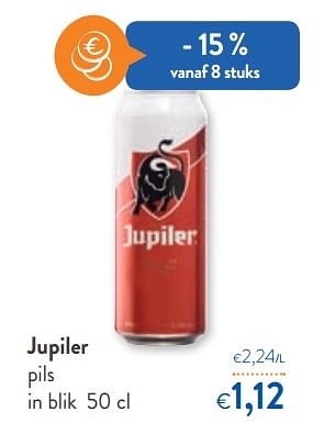 Promoties Jupiler pils in blik - Jupiler - Geldig van 09/10/2019 tot 22/10/2019 bij OKay