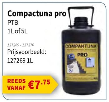 Promoties Compactuna pro ptb - Huismerk - Cevo - Geldig van 10/10/2019 tot 23/10/2019 bij Cevo Market