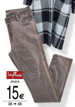 Promoties Jeans - INFLUX - Geldig van 15/10/2019 tot 28/10/2019 bij Cora