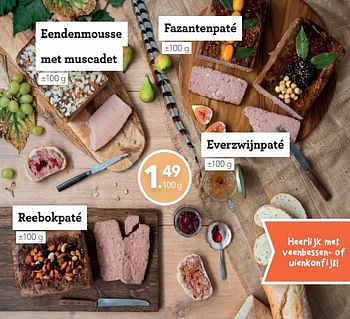 Promoties Eendenmousse met muscadet - Huismerk - Buurtslagers - Geldig van 11/10/2019 tot 24/10/2019 bij Buurtslagers
