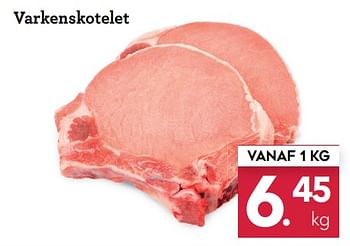 Promoties Varkenskotelet - Huismerk - Buurtslagers - Geldig van 11/10/2019 tot 24/10/2019 bij Buurtslagers