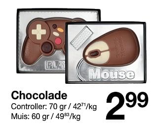 Promoties Chocolade - Huismerk - Zeeman  - Geldig van 12/10/2019 tot 18/10/2019 bij Zeeman