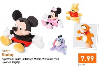 Promoties Handpop - Disney - Geldig van 14/10/2019 tot 19/10/2019 bij Aldi