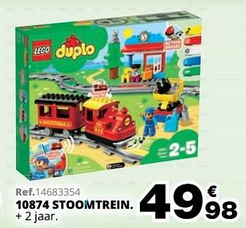 Promotions 10874 stoomtrein - Lego - Valide de 01/10/2019 à 08/12/2019 chez Maxi Toys