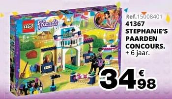 Promoties 41367 stephanie`s paarden concours - Lego - Geldig van 01/10/2019 tot 08/12/2019 bij Maxi Toys