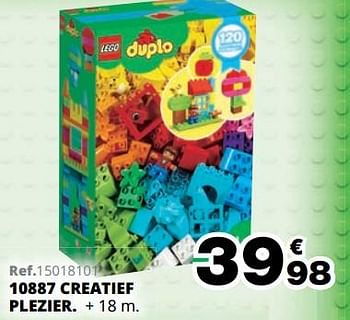 Promoties 10887 creatief plezier - Lego - Geldig van 01/10/2019 tot 08/12/2019 bij Maxi Toys