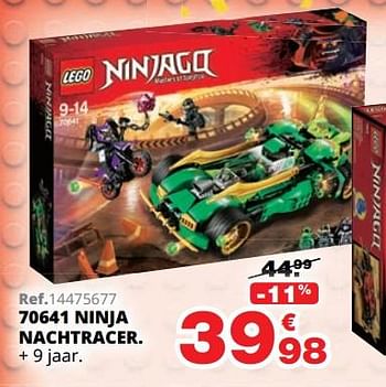 Promoties 70641 ninja nachtracer - Lego - Geldig van 01/10/2019 tot 08/12/2019 bij Maxi Toys