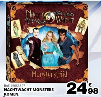 Promoties Nachtwacht monsters komen - NachtWacht - Geldig van 01/10/2019 tot 08/12/2019 bij Maxi Toys