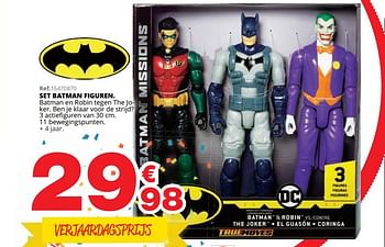 Promotions Set batman figuren - Batman - Valide de 01/10/2019 à 08/12/2019 chez Maxi Toys