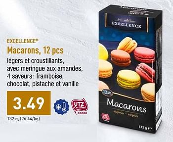Promotions Macarons - Produit maison - Aldi - Valide de 14/10/2019 à 19/10/2019 chez Aldi
