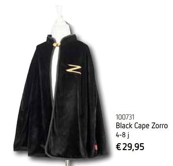 Promoties Black cape zorro - Souza - Geldig van 18/09/2019 tot 15/11/2019 bij Krokodil