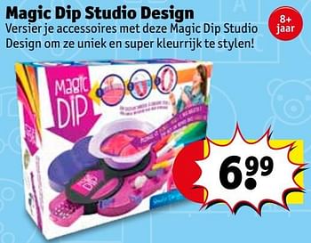 Promoties Magic dip studio design - Splash Toys - Geldig van 15/10/2019 tot 20/10/2019 bij Kruidvat