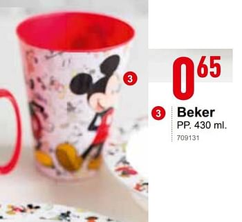 Promoties Beker - Disney - Geldig van 16/10/2019 tot 20/10/2019 bij Trafic