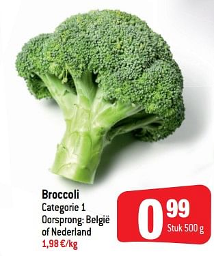 Promoties Broccoli - Huismerk - Smatch - Geldig van 16/10/2019 tot 22/10/2019 bij Smatch