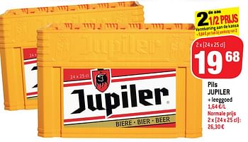 Promoties Pils jupiler - Jupiler - Geldig van 16/10/2019 tot 22/10/2019 bij Match