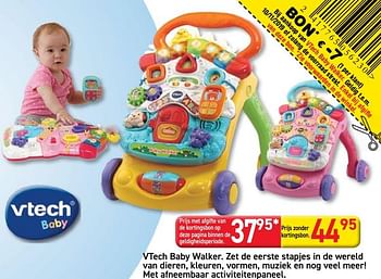 Promoties Vtech baby walker - Vtech - Geldig van 08/10/2019 tot 11/11/2019 bij Tuf Tuf