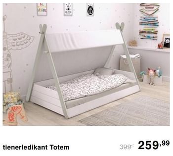 Promoties Tienerledikant totem - Huismerk - Baby & Tiener Megastore - Geldig van 20/10/2019 tot 09/11/2019 bij Baby & Tiener Megastore