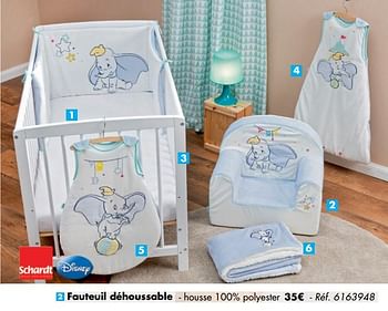 Disney Fauteuil Dehoussable En Promotion Chez Carrefour