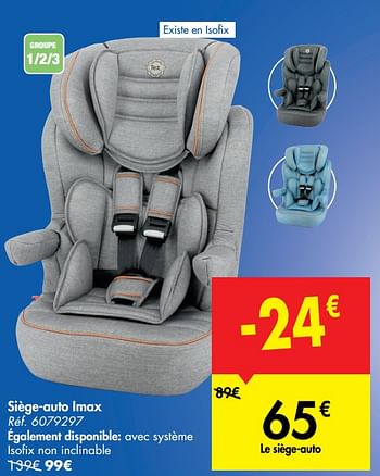 Promo Tex baby siège-auto groupe 1/2/3 chez Carrefour