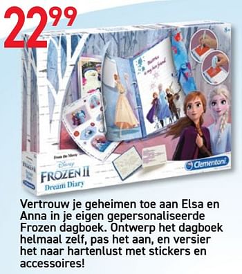 Promoties Vertrouw je geheimen toe aan elsa en anna in je eigen gepersonaliseerde frozen dagboek. - Huismerk - Tuf Tuf - Geldig van 08/10/2019 tot 11/11/2019 bij Tuf Tuf