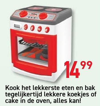 Promoties Kook het lekkerste eten en bak tegelijkertijd lekkere koekjes of cake in de oven, alles kan! - Huismerk - Tuf Tuf - Geldig van 08/10/2019 tot 11/11/2019 bij Tuf Tuf