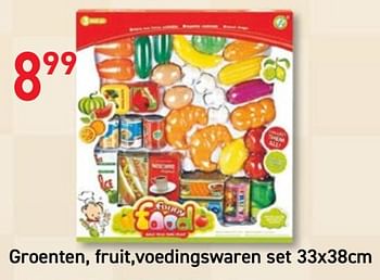 Promoties Groenten, fruit,voedingswaren set - Huismerk - Tuf Tuf - Geldig van 08/10/2019 tot 11/11/2019 bij Tuf Tuf