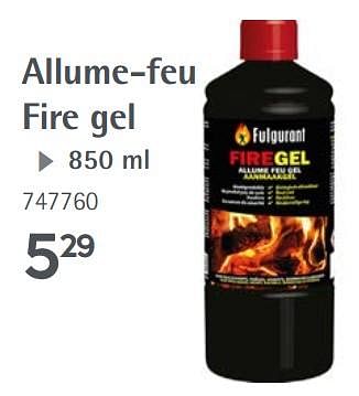 Promoties Allume-feu fire gel - Fulgurant - Geldig van 01/10/2019 tot 31/12/2019 bij Mr. Bricolage