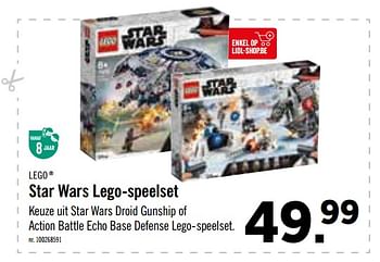 Promoties Star wars lego-speelset - Lego - Geldig van 16/10/2019 tot 08/12/2019 bij Lidl