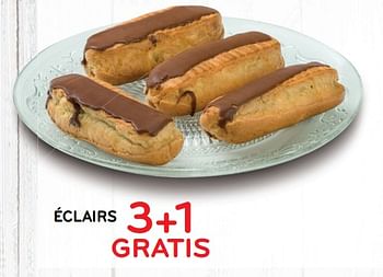 Promoties Éclairs 3+1 gratis - Huismerk - Alvo - Geldig van 23/10/2019 tot 05/11/2019 bij Alvo