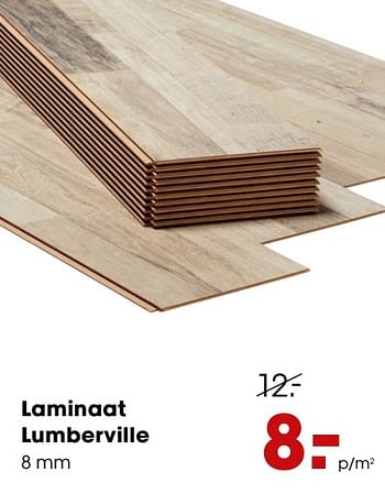 Promotions Laminaat lumberville - Produit maison - Kwantum - Valide de 28/10/2019 à 03/11/2019 chez Kwantum