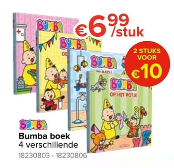 Promoties Bumba boek - Studio 100 - Geldig van 21/10/2019 tot 06/12/2019 bij Euro Shop