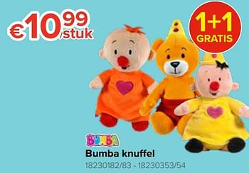 Promotions Bumba knuffel - Studio 100 - Valide de 21/10/2019 à 06/12/2019 chez Euro Shop