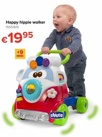 Promotions Happy hippie walker - Chicco - Valide de 21/10/2019 à 06/12/2019 chez Euro Shop
