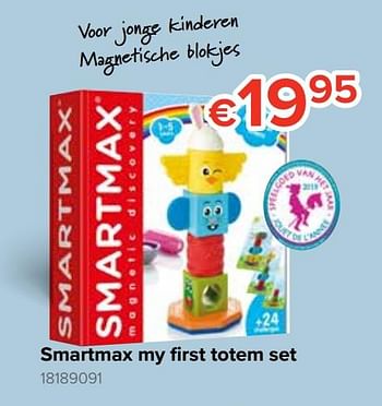 Promoties Smartmax my first totem set - Smartmax - Geldig van 21/10/2019 tot 06/12/2019 bij Euro Shop