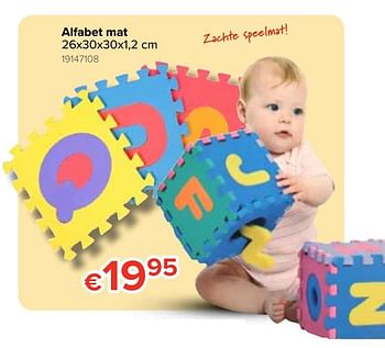 Promotions Alfabet mat - Produit Maison - Euroshop - Valide de 21/10/2019 à 06/12/2019 chez Euro Shop