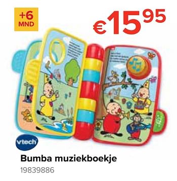 Promoties Bumba muziekboekje - Vtech - Geldig van 21/10/2019 tot 06/12/2019 bij Euro Shop