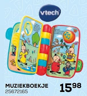 Promoties Muziekboekje - Vtech - Geldig van 17/10/2019 tot 12/12/2019 bij Supra Bazar
